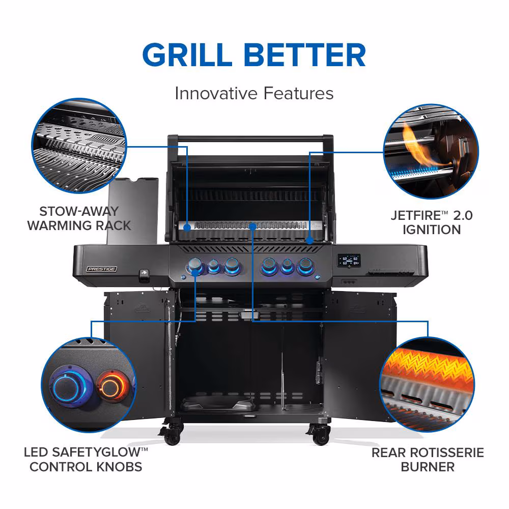 Napoleon Prestige Phantom 500 Connected 4-Burner Gas Grill