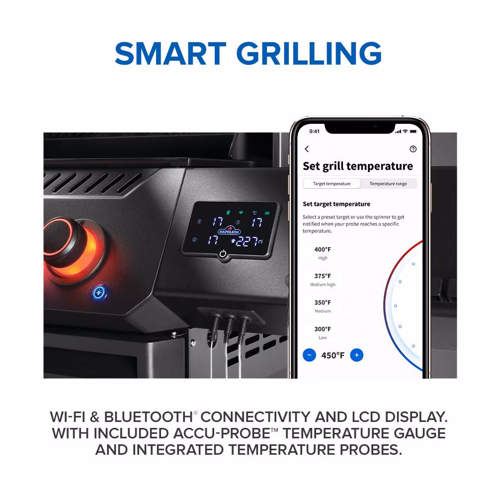 Napoleon Prestige Phantom 500 Connected 4-Burner Gas Grill
