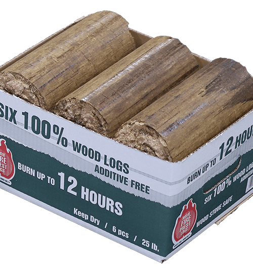 Home Fire Prest Logs